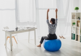 Fit trotz Home Office